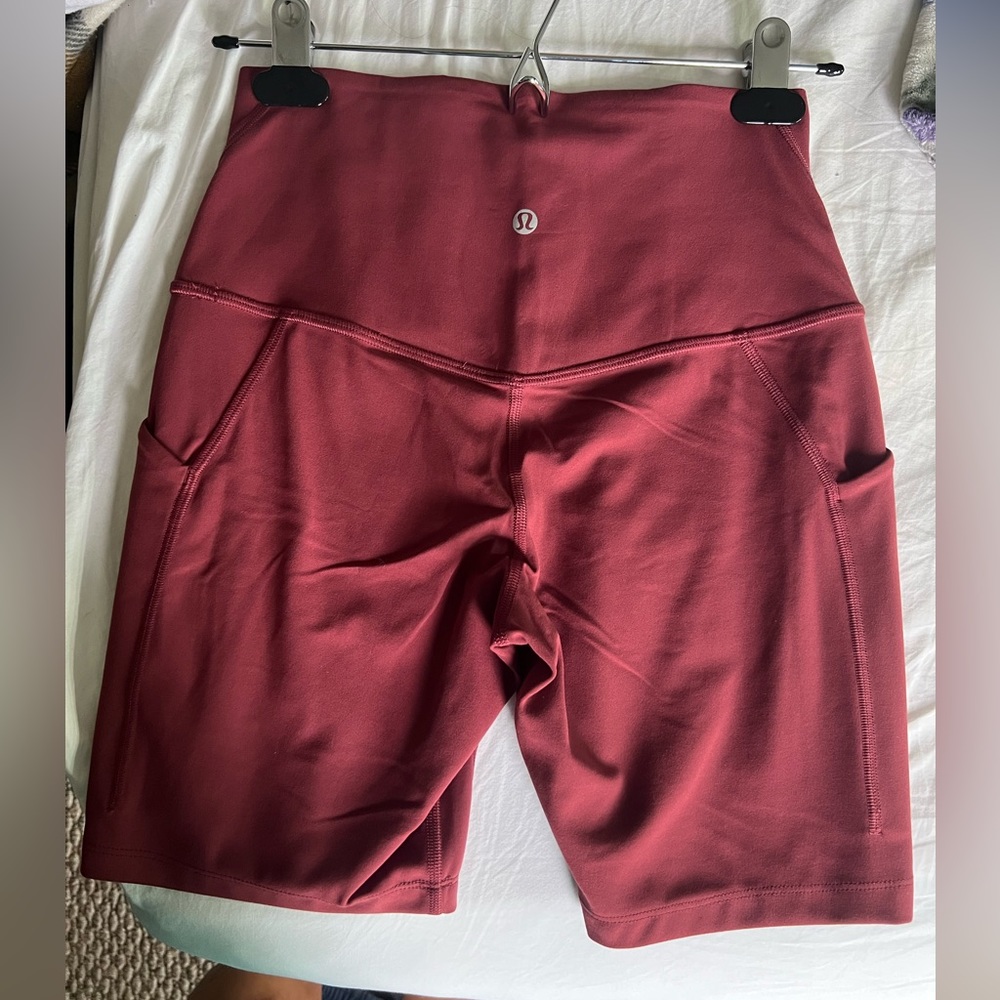 Mulled wine align shorts 6”